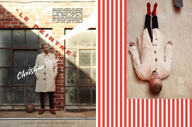 Christian Rosa: Le Peintre — L'Officiel Hommes Paris