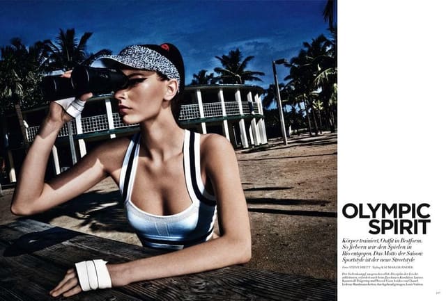 Olympic Spirit — Harper's Bazaar Germany