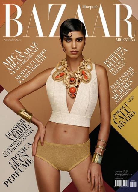 Harper's Bazaar November 2015 Cover — Harper's Bazaar Argentina