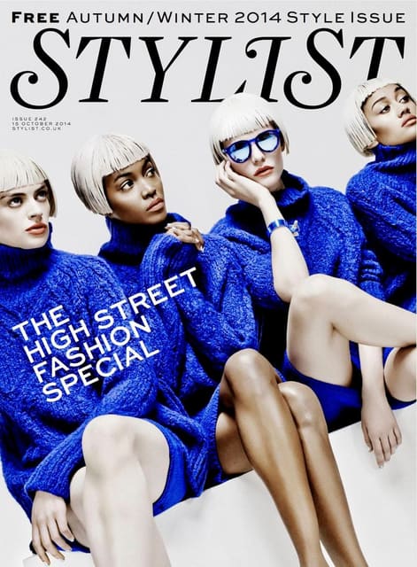 Stylist Magazine UK October 2014 Cover — Stylist Magazine UK
