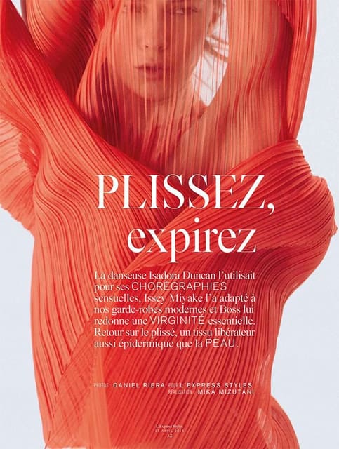 plissez expirez — L'Express Styles