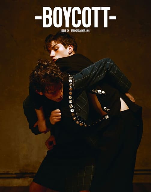 Boycott Magazine Spring/Summer 2016 Cove... — Boycott Magazine