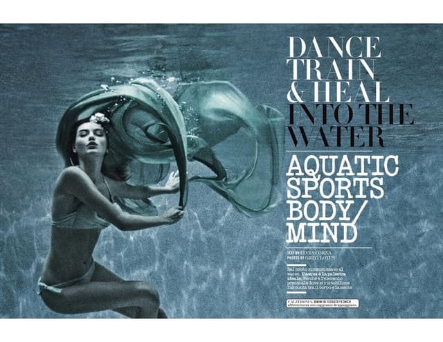 Dance, Train & Heal Into The Water — Vogue Italia