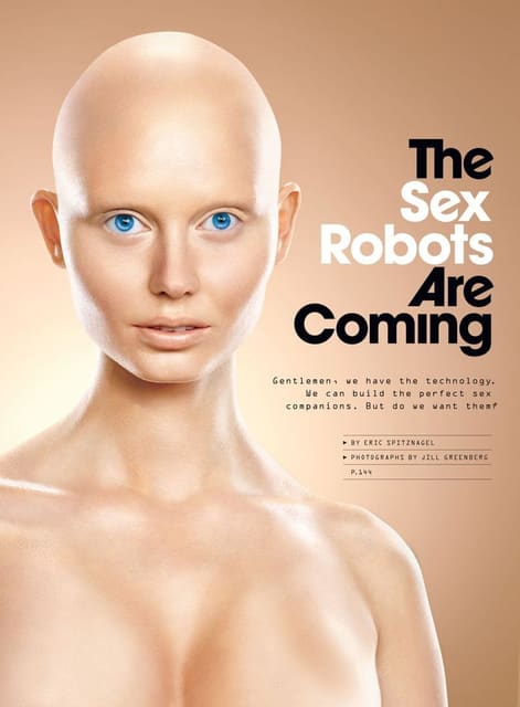 The Sex Robots Are Coming — Men's Health U.S.