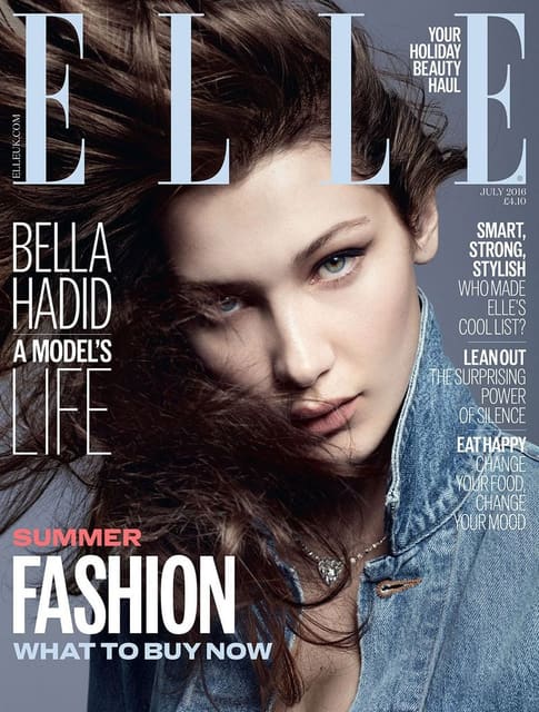 Elle UK July 2016 Cover — Elle UK