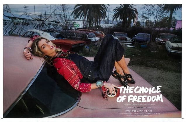 The Choice of Freedom — Vogue Japan