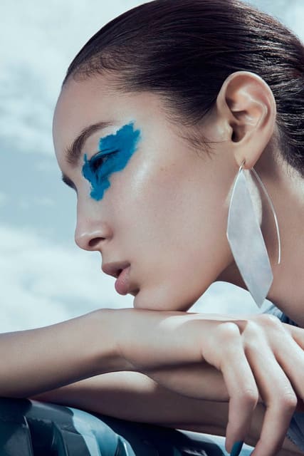 True Blues — Harper's Bazaar Kazakhstan