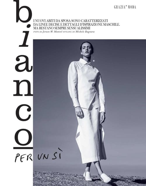 PURE WHITE — Grazia Italy