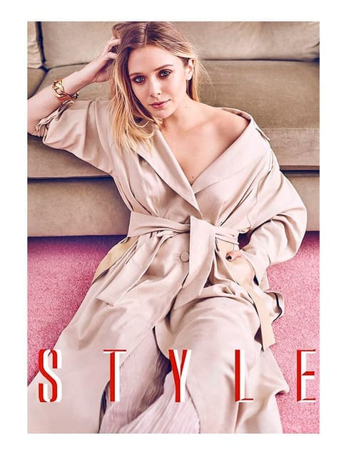 ELIZABETH OLSEN — The Sunday Times Style Magazine UK