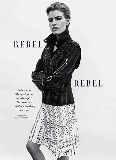 Rebel, Rebel — Harper's Bazaar Australia