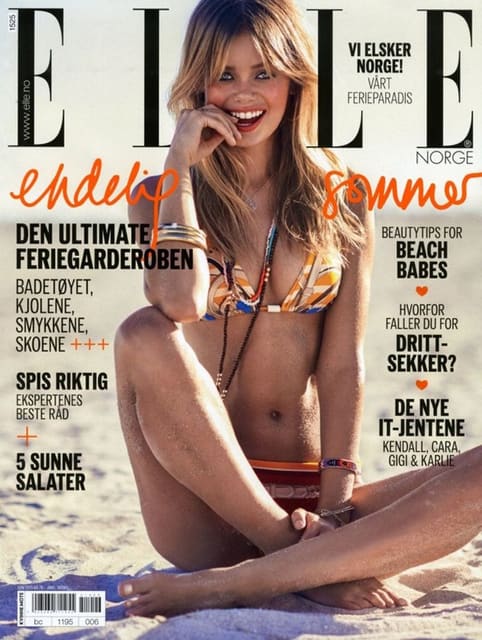 Elle Norway June 2015 Cover — Elle Norway