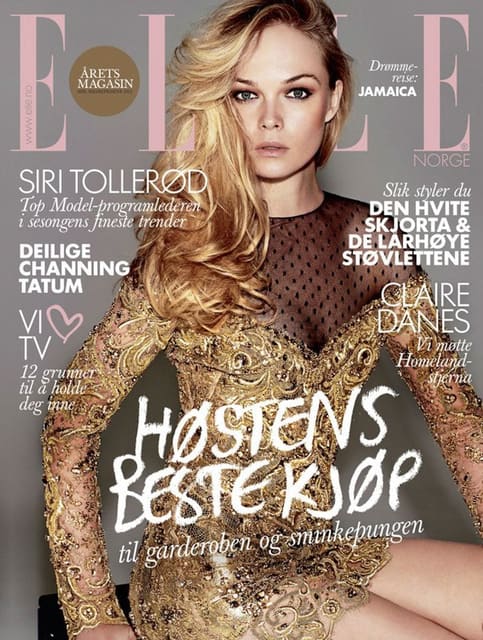 Elle Norway October 2013 Cover — Elle Norway