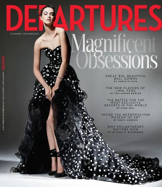 Departures November/December 2014 Cover — Departures Magazine