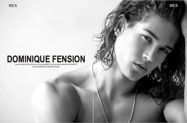 DOMINIQUE FENSION — Men Moments Magazine