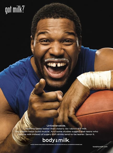 Michael Strahan Got Milk — Got Milk