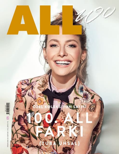 All Magazine Turkey April 2016 Cover — ALL Magazine
