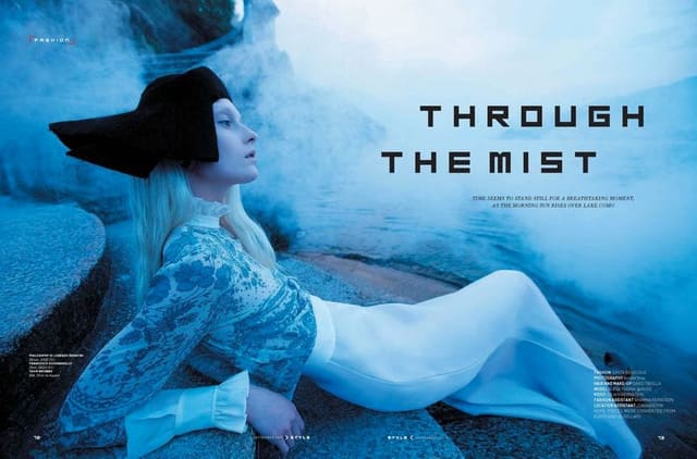 Through the Mist - Cover story shot in L... — SCMP Style South China Morning Post Style Magazine