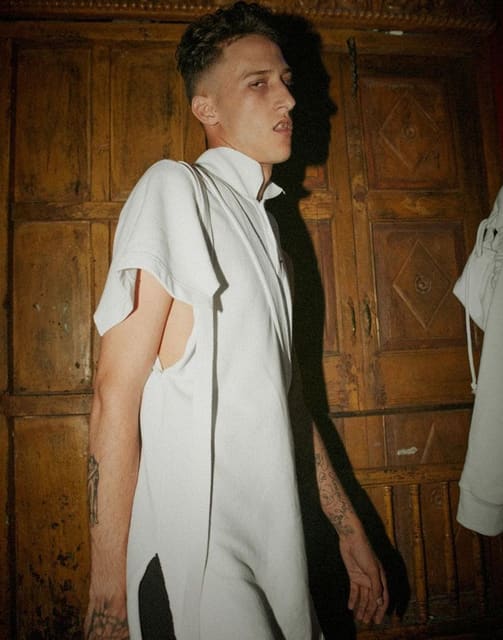 Hood by Air S/S 17 Roadshow in an underground Marais sex club — Hood by Air