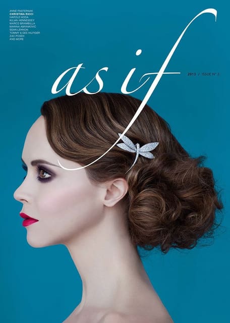 As If Magazine Issue #3 (2013) Cover