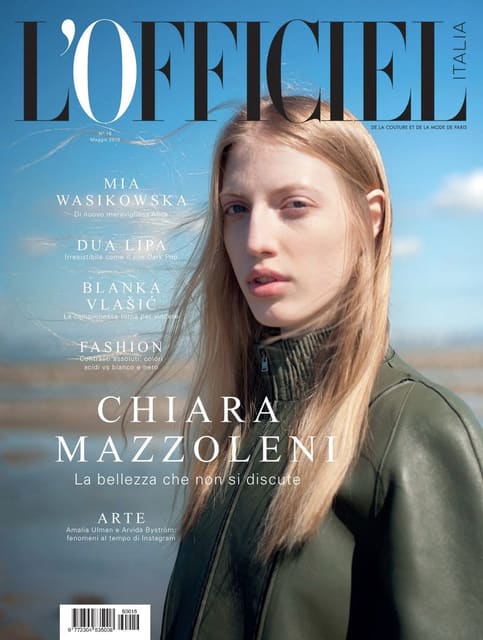 L'Officiel Italia May 2016 Cover — L'Officiel Italia