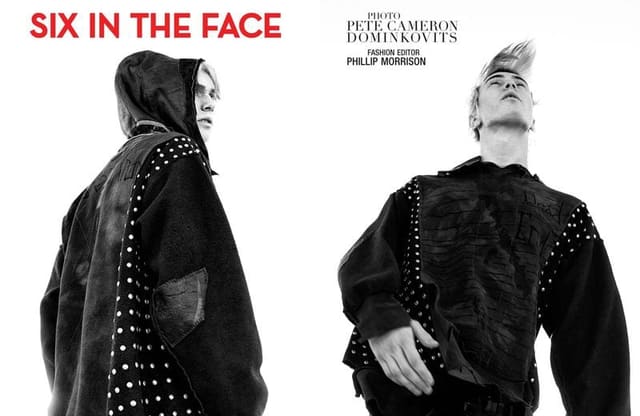 Six In The Face by Pete Cameron Dominkovits — VVV Magazine