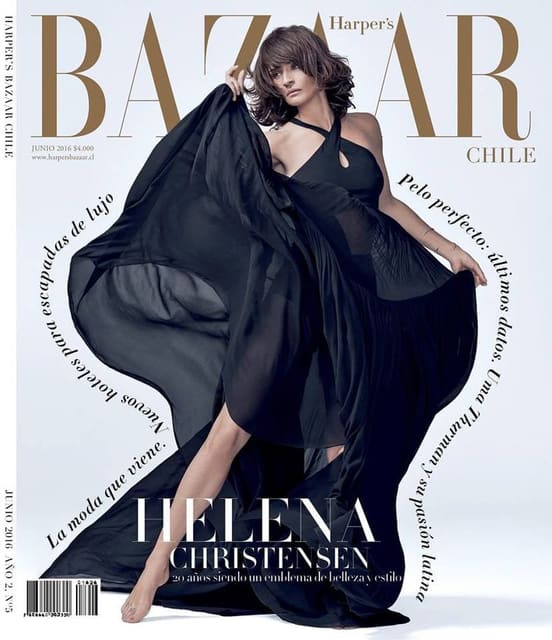 Harper's Bazaar Chile June 2016 Cover — Harper's Bazaar Chile
