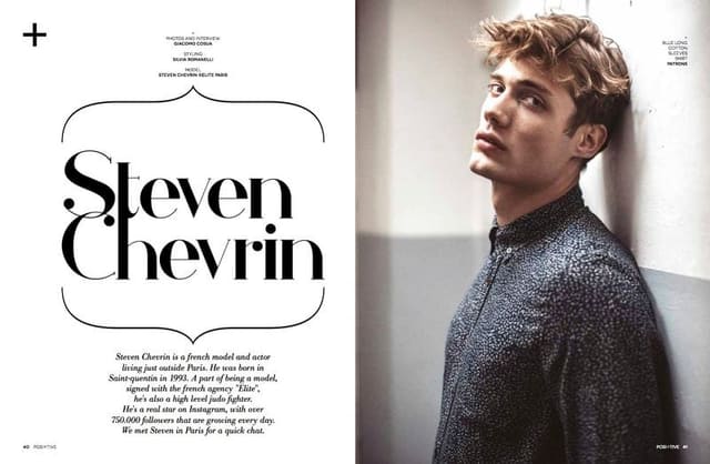 Steven Chevrin — Positive Magazine