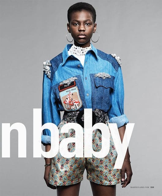 Blue Jean Baby — Marie Claire U.S.