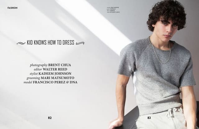 Kid Knows How to Dress for Stark Magazine — Stark Magazine
