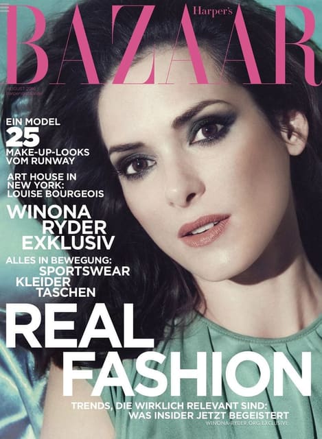 Harper's Bazaar Germany August 2016 Cove... — Harper's Bazaar Germany