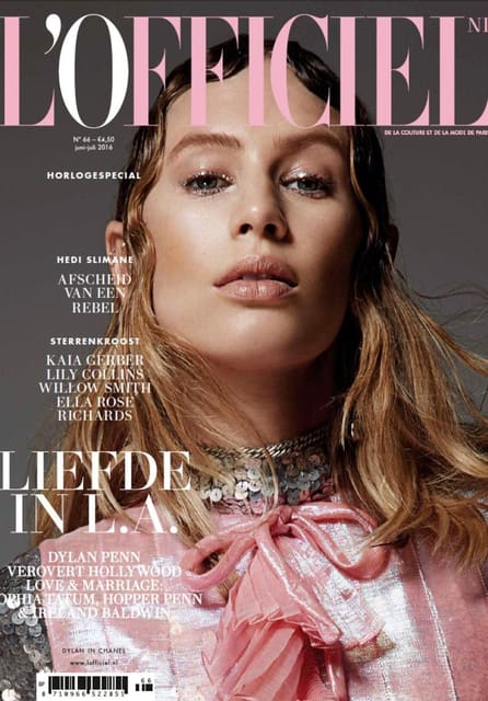 L'Officiel Netherlands July 2016 Cover — L'Officiel Netherlands