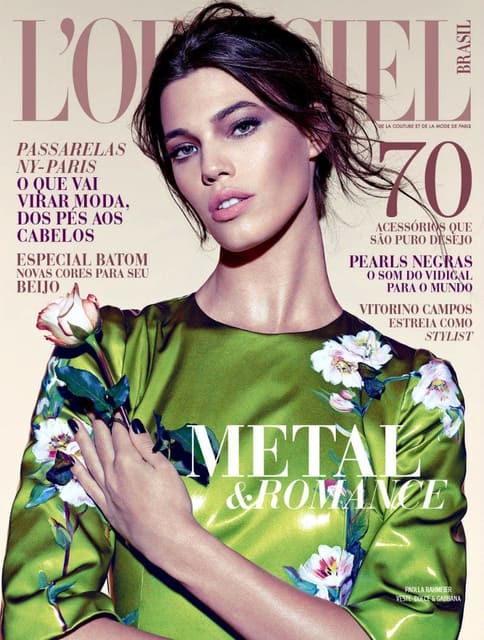 L'Officiel Brasil April 2014 Cover — L'Officiel Brasil