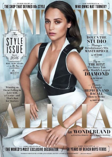 Vanity Fair U.S. September 2016 Cover — Vanity Fair U.S.
