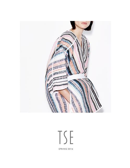 TSE Spring 2016 Lookbook — Tse