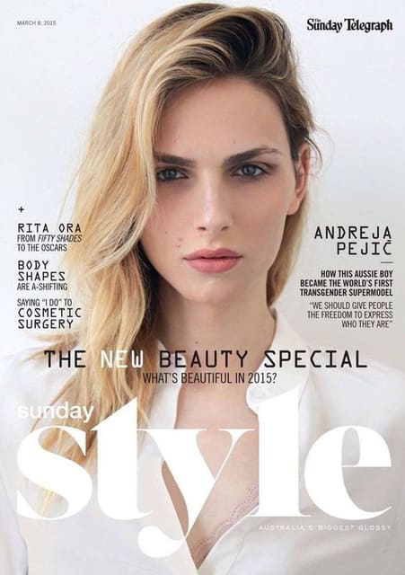 Sunday Telegraph Australia March 2015 Cover — Sunday Telegraph Australia