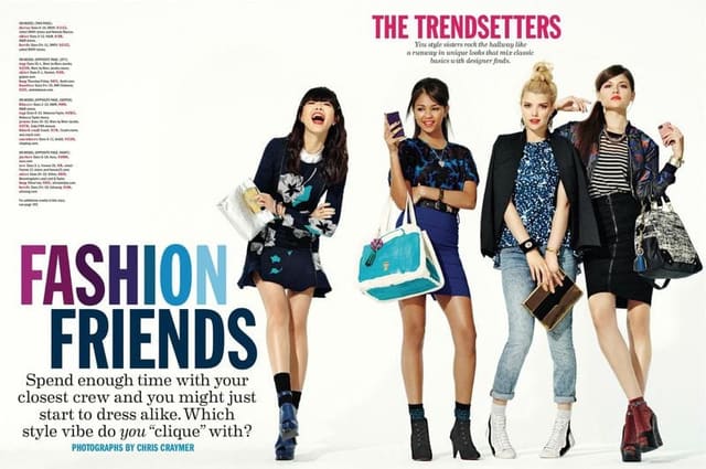 Fashion Friends — Seventeen Magazine