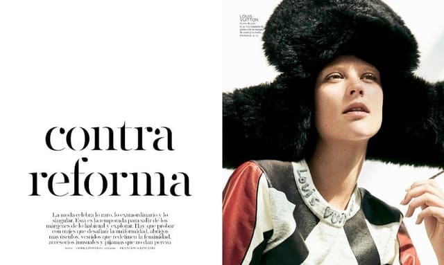 contra reforma — S Moda for El Pais