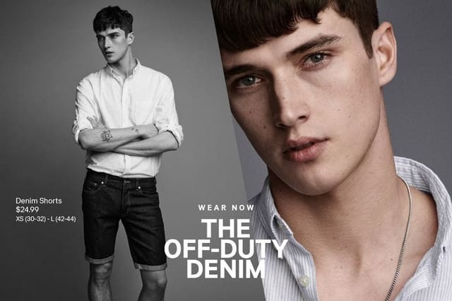THE OFF DUTY DENIM — H&M