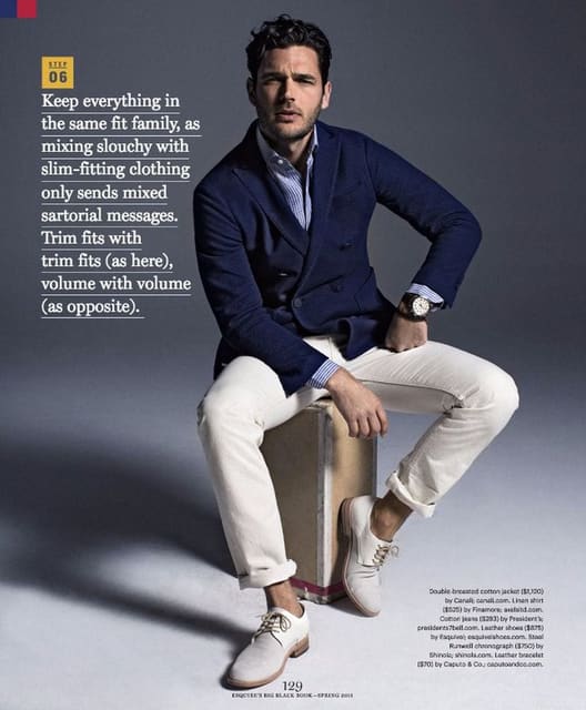 The Art of Warm Weather Layering — Esquire The Big Black Book