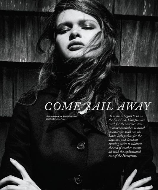 Come Sail Away — Hamptons Magazine