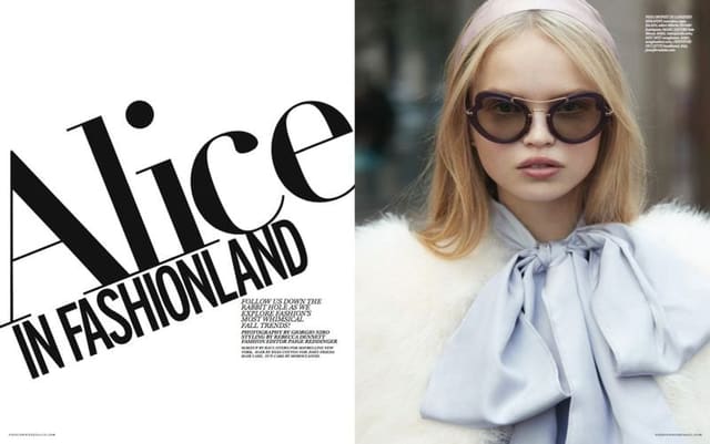 Alice In Fashionland — The Daily