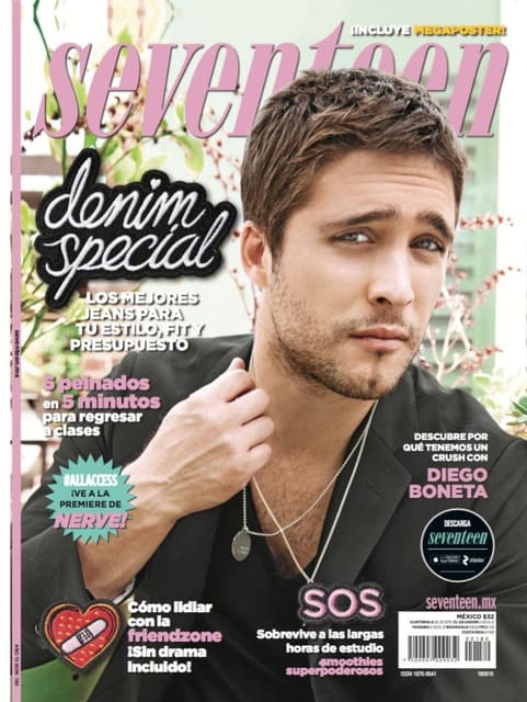 Seventeen Mexico September 2016 Cover — Seventeen Mexico