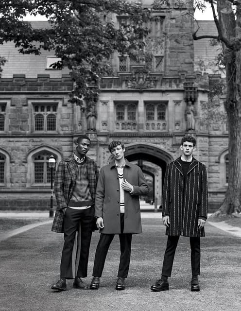Taking Note of Fall's Collegiate Styles — WSJ