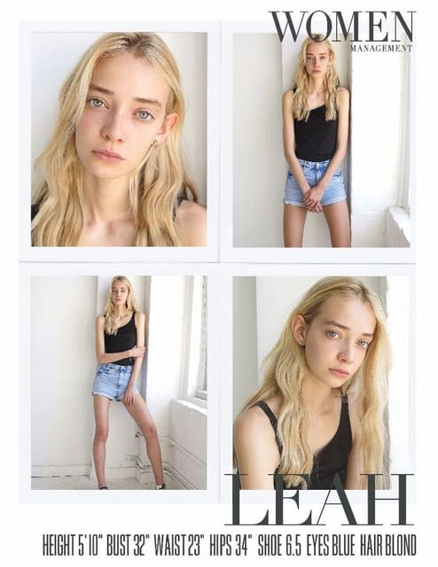 Women Models F/W 16 Polaroids/Portraits