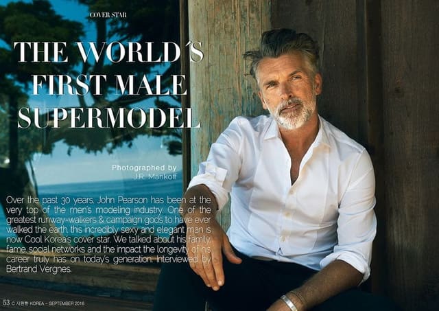 The World's First Male Supermodel for Co...