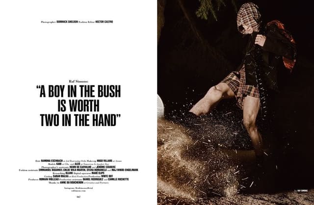 A BOY IN THE BUSH IS WORTH TWO IN THE HA... — 10 Men Magazine