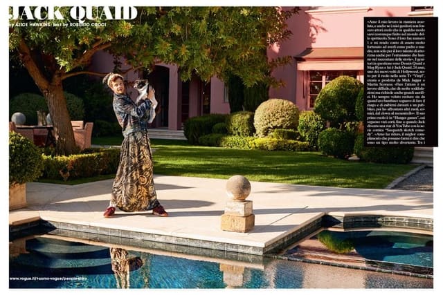 Jack Quaid — L'Uomo Vogue