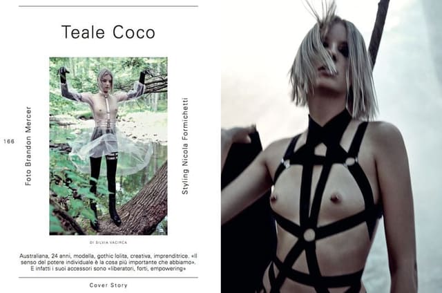 Teale Coco for L'Officiel Italia