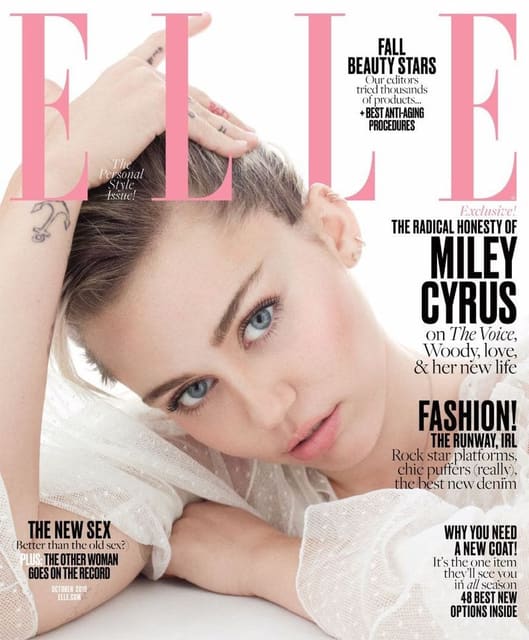 Elle U.S. October 2016 Cover — Elle U.S.