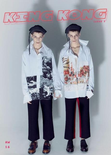 King Kong Magazine Issue 2 Covers — King Kong Magazine